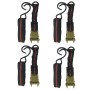 4pcs 15 -дюймовый натяник Ratchet Strate Car Ratchet Ratchet Tensioner (черный)