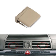 Car Left and Right Side Air Conditioning Exhaust Switch Paddle for Mercedes-Benz S Class W220 1998-2005, Left Driving (Beige)