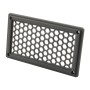 A6790 198x114mm Grey Rectangle Louvered Ventilation Plastic Venting Panel Cover