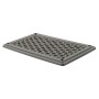 A6790 198x114mm Grey Rectangle Louvered Ventilation Plastic Venting Panel Cover