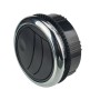 Knob Type 75mm AC Air Outlet Vent for RV Bus Boat Yacht, Thread Height: 22mm