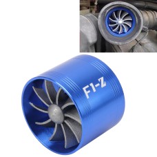 Автомобильный нержавеющий универсальный нагнетатель F1-Z одно боковой турбинный воздухозаборник Saver Saver Turbo Turboing Charge Комплект вентилятора
