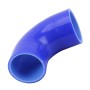 Universal Car Steam Tube Silicone Pipe Elbow 90 Degrees Reducer Hose Silicone Intake Connection Tube Special Turbocharger Silicone Tube, Inner Diameter: 45mm