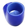 Universal Car Steam Tube Silicone Pipe Elbow 90 Degrees Reducer Hose Silicone Intake Connection Tube Special Turbocharger Silicone Tube, Inner Diameter: 45mm