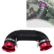 Car Auto Universal Tube Air Filter Adjustable Cold Air Injection Intake System Pipe Without Air Filter