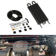 Car Universal Modified Radiator Transmission Oil Cooler, 4-row
