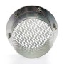 XH-UN017 Car Universal Modified Aluminum Air Inlet Decoration (Silver)