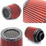 XH-UN072 Car Universal Modified High Flow Mushroom Head Style Air Filter(Red)