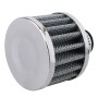 МЗ 50 мм универсальный воздушный фильтр в стиле гриба для автомобиля (серебро)