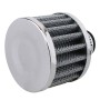 MZ 50mm Universal Mushroom Head Style Air Filter for Car(Silver)