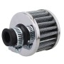 MZ 50mm Universal Mushroom Head Style Air Filter for Car(Silver)