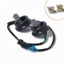 2 PCS Car Knock Sensor with Wire Harness 12601822 for Chevrolet / GMC