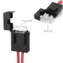 Universal Car Styling Car Auto Alligator Clip 12V DC Cigarette Lighter Socket Adapter 200W with Fuse Box Terminal