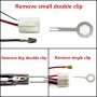 3 PCS Auto Car Rubberized Plug Circuit Board Wire Harness Terminal Extraction Pick Connector Crimp Pin Back Needle Remove Tool (Black)