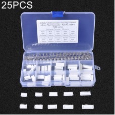 25 Sets TJC3 2.5mm XH 5P 6P 7P 8P 9Pin Male Female Housing Connector with Crimps