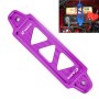 Universal Car Short Stainless Steel Battery Tie Down Clamp Bracket, Size: 17.2 x 4.4 x 1cm(Purple)