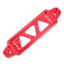 Universal Car Short Stainless Steel Battery Tie Down Clamp Bracket, Size: 17.2 x 4.4 x 1cm(Red)