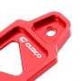 Universal Car Short Stainless Steel Battery Tie Down Clamp Bracket, Size: 17.2 x 4.4 x 1cm(Red)