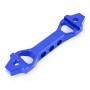 Universal Car Short Arch Stainless Steel Battery Tie Down Clamp Bracket, Size: 18.2 x 4.5 x 2cm (Blue)