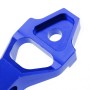 Universal Car Short Arch Stainless Steel Battery Tie Down Clamp Bracket, Size: 18.2 x 4.5 x 2cm (Blue)