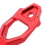 Universal Car Long Arch Stainless Steel Battery Tie Down Clamp Bracket, Size: 23.3 x 4.5 x 2cm(Red)