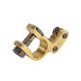 2 PCS Brass Positive and Nagative Car Battery Connectors Terminals Clamps Clips, Inner Diameter: 1.7cm