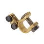 2 PCS Brass Positive and Nagative Car Battery Connectors Terminals Clamps Clips, Inner Diameter: 1.7cm