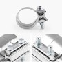 2.0 inch Car Turbo Exhaust Downpipe Stainless Steel Lap Joint Band Clamp