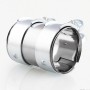 2.0 inch Car Turbo Exhaust Downpipe Low carbon Stainless Steel Lap Joint Band Clamp