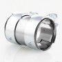 2.5 inch Car Turbo Exhaust Downpipe Low carbon Stainless Steel Lap Joint Band Clamp