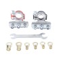 1 Pair Car Automotive Battery Wire Cable Terminals Clamp Connectors Kit