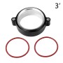 3.0 inch Car Exhaust V-band Clamp with Flange