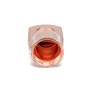10 PCS AWG T2 Copper Heavy-duty Cold-pressed Wire Terminals 2 x 5/16 with Heat Shrinkable Tube