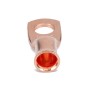 10 PCS AWG T2 Copper Heavy-duty Cold-pressed Wire Terminals 8 x 5/16 with Heat Shrinkable Tube