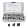 240 PCS Car / Boat AWG Gauge Non-Insulated Butt Connectors Ferrule Cable Crimp Terminal Kit