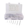 A5537 460 PCS Car U-shape 304 Stainless Steel Cotter Pin Clip Key Fastner Fitting Assortment Kit