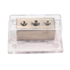 A0102 2-Way Car Audio Stereo Amp Power / Ground Cable Splitter Distribution Block