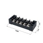 A4007 5 in 1 TB-2505 25A Double Row 5-position Fixed Power Screw Terminal