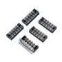 A4007 5 in 1 TB-2505 25A Double Row 5-position Fixed Power Screw Terminal