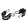 A2266 50 in 1 Car Rubber Cushion Pipe Clamps Stainless Steel Clamps