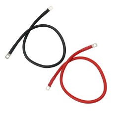 8AWG 10-6 Car 50cm Red + Black Pure Copper Battery Inverter Cable