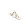 100 PCS M20 304 Stainless Steel Hole Tube Clips U-tube Clamp Connecting Ring Hose Clamp