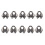 20 PCS M2 Stainless Steel 304 Wire Rope Cable Clip Clamp