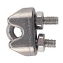 20 PCS M4 Stainless Steel 304 Wire Rope Cable Clip Clamp