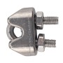 20 PCS M8 Stainless Steel 304 Wire Rope Cable Clip Clamp