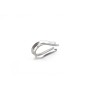 80 PCS M2 304 Stainless Steel Cable Rope Thimble Triangle Ring