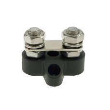 Double Terminal Block Spiral Fixed Wire Connector, Color: M8 Black