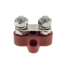 Double Terminal Block Spiral Fixed Wire Connector, Color: M8 Red