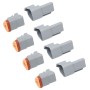 4 PCS DT04-3P / DT06-3S With Copper Car Waterproof Connector Conductive Connection Terminal