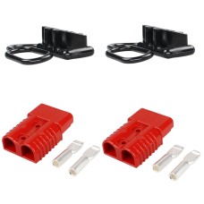 SHENG EN DI 175A 600V Truck Plug Large Current Connector With Dust Cover(SG175H-RE-U Red)